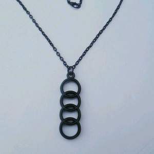 Regalo de aniversario para hombres, collar con colgante rectangular geométrico de Metal hipoalergénico, estilo de barra larga de moda - Product Image 4