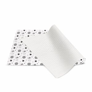 Sets de table personnalisés gaufrés blancs 30x40 cm 50G - Assiettes et bols en papier - Product Image 3