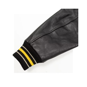 Chaqueta Varsity de Lona de Invierno con Diseño Personalizado, Estilo Urbano para Hombre, Cuello Alto, Nueva Llegada, Ropa Urbana Moderna - Product Image 5