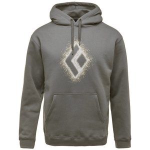 Sweat-shirt à capuche vert olive pour homme avec logo géométrique imprimé personnalisé, poche avant, coupe décontractée, manches classiques - Product Image 4