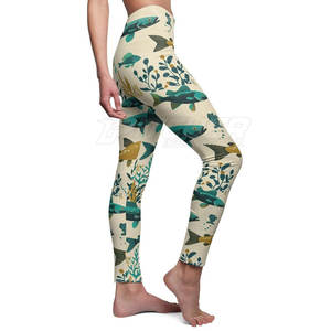 Leggings de pêche pour femmes, taille haute, écologiques, respirants, légers, protection UV, nylon/spandex, pour les activités de plein air estivales - Product Image 5