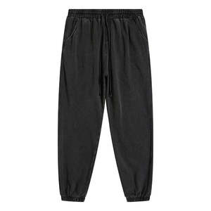 Logo personnalisé hommes survêtement survêtement unisexe survêtements ensemble de jogging vintage pleine fermeture éclair à capuche lavage à l'acide survêtements survêtements - Product Image 1