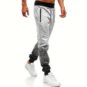 กางเกงจ็อกเกอร์ผู้ชายพิมพ์ลายดิจิทัลตามสั่ง ผ้าโพลีเอสเตอร์ผสมคอตตอน ป้องกันการเกิดขุย รับผลิตแบบ OEM สำหรับชุดกีฬาและชุดฝึกซ้อม - Product Image 5