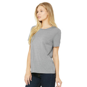 Camisetas Triblend para Mujer de Algodón Peinado Transpirable - Product Image 2