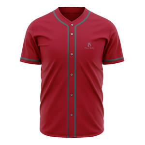 Camiseta de béisbol de estilo único superventas 100% poliéster personalizable transpirable de secado rápido tallas grandes jugador ropa de Softbol - Product Image 5