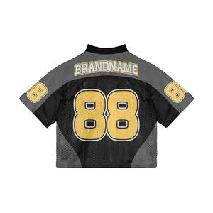 Ropa deportiva de béisbol ajustada a la moda transpirable ajustada regular, Camiseta con cuello en V, camisetas de béisbol con diseño de logotipo personalizado - Product Image 3