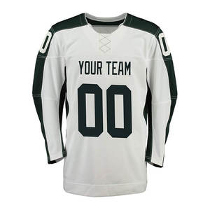 Camiseta de Hockey sobre Hielo Totalmente Personalizable con Nombre, Número, Logotipo, Tejido de Malla de Alta Resistencia y Sublimación de Color Duradera - Product Image 4