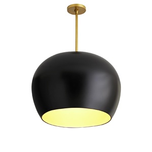 Luxe Mate Brown Haute Qualité Bol Forme Suspension Lampe Chambre Restaurant Thème Décoration - Product Image 4