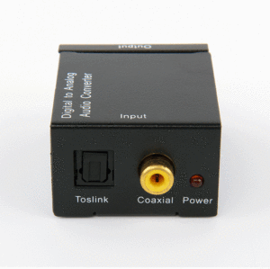 ตัวแปลงเสียงสเตอริโอดิจิทัลเป็นอนาล็อกพร้อมคุณสมบัติออปติคอล RCA คอมโพสิต - Product Image 4