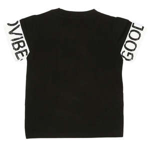 Chase Value Boys Half Sleeves T-Shirt-5-6 Years <b>Pc</b> Jersey Black - Product Image 2