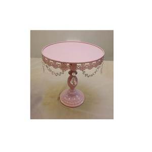 Golden Base Round <b>Cake</b> Decoration Stand <b>Wood</b> and Metal Dessert Holder for Wedding Parties and <b>Birthdays</b> <b>Cake</b> Tool Pedestal - Product Image 3