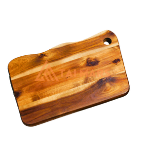 Tabla de cortar de madera de pino hecha a mano, tabla de cortar de madera de acacia de TAIMARS - Product Image 4