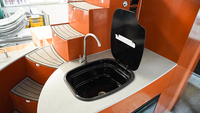 Bateau ponton à deux étages Kinocean OEM de 30 pieds avec pont supérieur, cuisine, toilettes et canapé, ponton de luxe personnalisé directement en usine