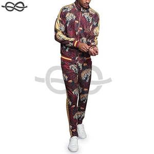 Conjunto de pantalones de chándal y chaquetas con logotipo personalizado, traje deportivo, chándal, pantalones, conjunto de dos piezas, chándal para correr para hombre - Product Image 5