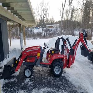Mejor precio Massey Ferguson GC1723EB Tractor de ruedas 4WD Caja de cambios resistente de alto rendimiento Motor de bomba de calidad superior rápido - Product Image 4