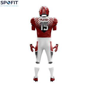 Maillots de football américain de dernière génération, uniformes en gros, personnalisés, manches courtes, noms d'équipe personnalisés, uniforme de football américain - Product Image 2