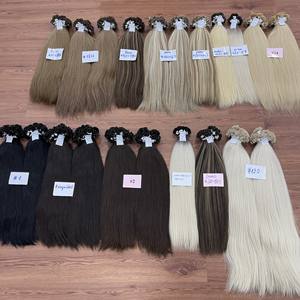 Buena oferta para cabello natural liso a granel de varios colores de aspecto natural - Product Image 2