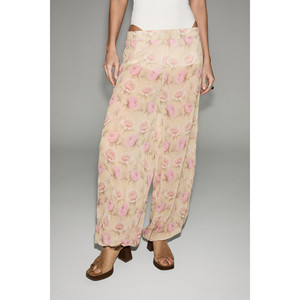 GRIMELANGE HONORIA Pantalon Harem pour femme avec taille et poignets élastiqués, short intégré - Product Image 4