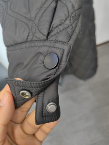 Chaqueta Acolchada Larga con Capucha Estilo Vintage para Mujer, Chaqueta Cortavientos Ligera con Relleno de Burbujas, Abrigo Cálido de Moda - Product Image 5