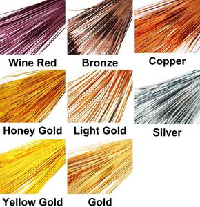 Peso ligero Bullion Wire Thread Cantidad Bullion Wire Thread mejor calidad Light Silver Bullion Gimp Wire precio de venta completo #0904 - Product Image 4