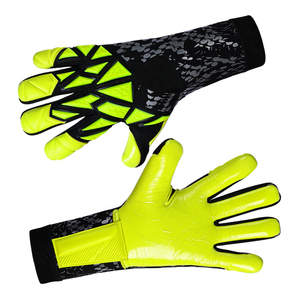 Gants de gardien de but de football en gros avec latex à haute adhérence, gants de gardien de but de football en vrac pour les séances d'entraînement - Product Image 5