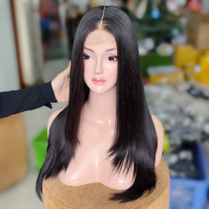 Bob hermoso Bob para mujeres negras Peluca frontal recta de hueso sedoso de 100% Cabello humano vietnamita - Product Image 6