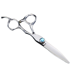 Ciseaux droits de toilettage pour animaux de compagnie | Chiens et chats toilettage Ciseaux amincissants droits Ciseaux de coupe de cheveux - Product Image 1