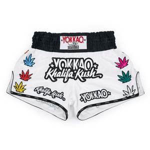Pantalones cortos de boxeo Muay Thai de tela transpirable OEM - Product Image 1