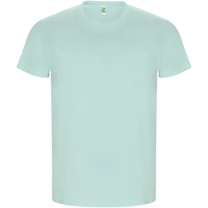 Camiseta Promocional Orgánica Golden Man, Mercancía Sostenible, Ecológica y Moderna - Product Image 5