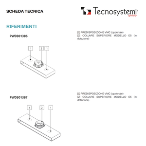 Système Tecnosystemi pour climatiseur, plénum isolé abaissé avec raccordement supérieur pour diffuseur linéaire à 1 fente - Product Image 5