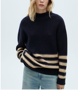 Pull à capuche en coton surdimensionné à col ras du cou Sweat-shirt à doublure de sueur avec broderie et logo personnalisé pour femmes - Product Image 5