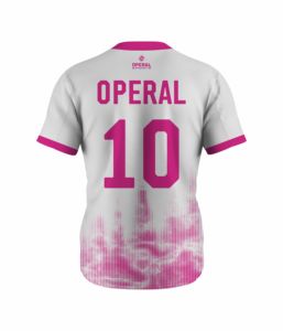 Camiseta Deportiva Personalizada de Fábrica, 100% Poliéster, Cuello en V, Transpirable, para Béisbol, Niños y Adultos, Equipo de Softbol, Sublimación, Lisa - Product Image 3