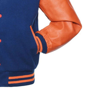 Meilleure vente de veste universitaire en laine brodée de haute qualité pour hommes vêtements de mode veste universitaire Letterman à manches longues - Product Image 5