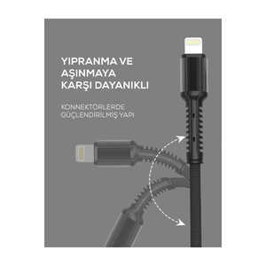 Câble de charge rapide et de synchronisation de données Netzy LS63 1m en cuivre pur Micro-USB 3 ports 3A pour imprimante - Product Image 5