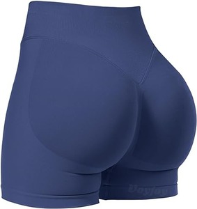 Shorts de compression de gymnastique taille haute pour femmes nouvelles dames Fitness Yoga vêtements de course Skinny Fit vêtements de sport d'entraînement pour les femmes - Product Image 6