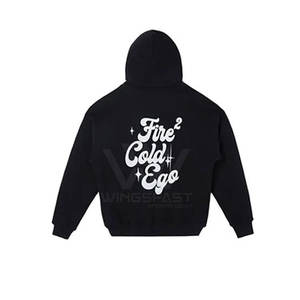 Utilisation en extérieur Meilleures ventes Sweats à capuche à impression bouffante Basics Fashion Wear Durable Material Puff Print Hoodies - Product Image 3