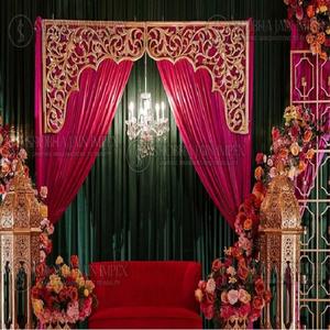 Cadre Kundan pour suspendre des décorations de mariage élégantes - Product Image 4