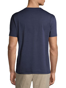 Nouvelle mode hommes 100% coton tricoté T-Shirt séchage rapide col rond solide longue longueur sérigraphie marque privée en gros - Product Image 3