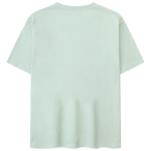 Venta al por mayor 100% algodón hombres camisetas de secado rápido Casual carta patrón personalizado serigrafía diseño en blanco ajuste suelto Pakistán - Product Image 5