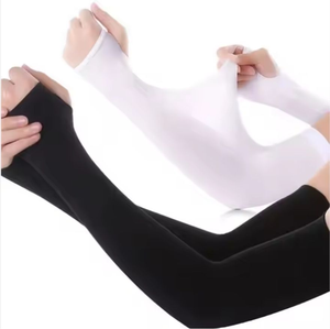 Manchons de compression rafraîchissants à séchage rapide en Spandex/Polyester avec protection solaire et impression par transfert thermique pour la pêche et le cyclisme - Product Image 3