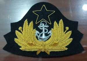 Insignias de alambre de oro para gorras de Ghana, insignias para uniformes y blazers, insignias bordadas con alambre de oro para gorras - Product Image 2