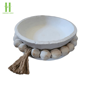 Bougeoir en forme de coeur en bois fait à la main de haute qualité pour les fêtes de Pâques et de Noël directement du Vietnam - Product Image 4