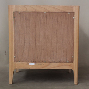 Bella Dormitorio Colección 2 Cajones Mesita de noche Muebles de dormitorio elegantes con acabado natural para el hogar moderno y clásico - Product Image 4