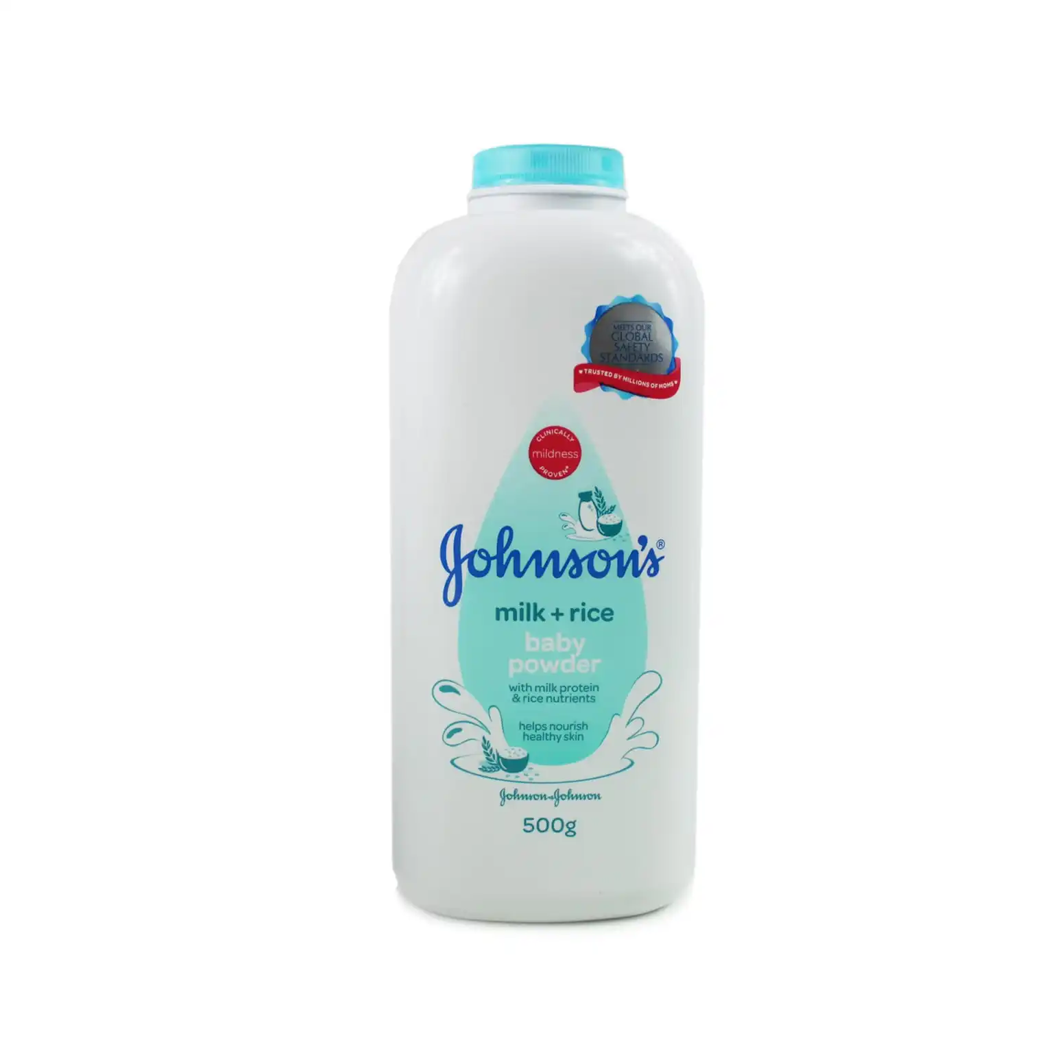 도매 스킨 케어 베이비 제품 존슨-베이비 파우더 500g 병 우유 쌀 인도네시아 제품. 즐겨찾기
