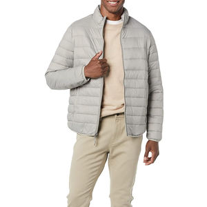 High Quality Custom <b>Men's</b> 5XL Puffer Jacket Winter Wear with Canvas Material Hooded Collar <b>Top</b> Design New Condition Wholesale - Product Image 3