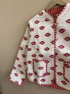 Chaqueta Acolchada de Algodón con Estampado Étnico Bohemio, Transpirable, para Todas las Temporadas, para Mujer - Product Image 4