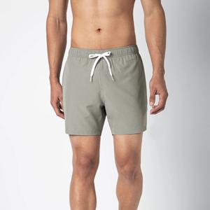 Short de surf pour homme Short de surf classique en toile Tissu spandex anti-rides Vêtements de plage taille moyenne Coupe confortable - Product Image 5