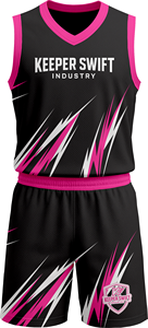 Uniforme de basket-ball de la meilleure qualité pour hommes, respirant, 100% polyester, uniforme de basket-ball fabriqué au Pakistan - Product Image 2