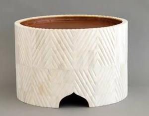 Beautifully Designed Bone Inlay <b>Wood</b> <b>Cake</b> <b>Stand</b> with Floral Artwork Eco-Friendly for Elegant Serving at Weddings and Parties - Product Image 2