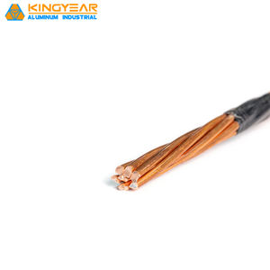 CCS copperweld สายทองแดง-Clad เหล็กสำหรับสายดินที่มีการนำไฟฟ้าความแข็งแรงสูง - Product Image 3